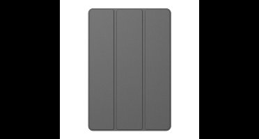 Just in Case tablet Hoes geschikt voor Samsung Galaxy Tab A11 Plus / A9 Plus - TriFold Bookcase - Grijs