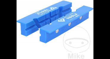 BRILLIANT TOOLS Bankschroef beschermkaken met groeven 2-delig kunststof - BT156940