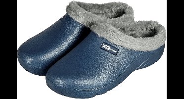 Klompen Dames - Tuinklompen Dames - Gevoerd - Navy - Maat 42 - Clogs - Tuinschoenen