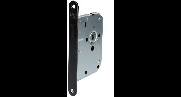 WONINGBOUW LOOPSLOT MET ZWARTE VOORPLAAT, TYPE 1255/73, DOORNMAAT 50MM, MET MAGNETISCHE SCHOOT, EXCL.SLUITKOM