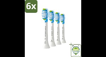 Philips Sonicare - Opzetborstels - C3 Premium Plaque Defense - Grondige Reiniging - 4 opzetborstels - HX9044/17 - Voordeelverpakking - 6 stuks - Philips Sonicare - Tandenborstel opzetborstels