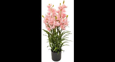 Cymbidium Kunstplant 90 cm - Roze