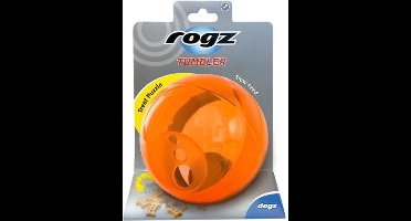 Rogz Tumbler 12 cm - Hondenspeelgoed - oranje