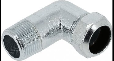 Bonfix Staalverzinkte knelfitting - Kniekoppeling 108 - buitendraad x knel - 1-1/4 x 35mm