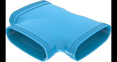 Wavin Ventiza PVC T-ST 235X235 90 3M