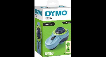 DYMO Junior Lettertang | Wiel met grote knop en 42 tekens | geen batterijen nodig | Home labelmaker voor reliëfdruk