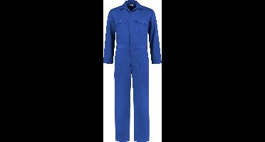 Top Rock Overall OVPK6535-007 drukknoop poly/katoen - Korenblauw - 46 - werken / verkleden / carnaval