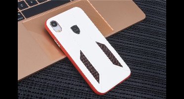 UNIQ Accessory iPhone XR Kunstleer Hard Case Back cover - Wit