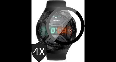 Screenprotector geschikt voor Huawei Watch GT 2e - Full Screen Protector PET - 4 Stuks