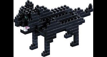 BRIXIES Zwarte Panter - Nano Bouwset Dieren - 107 onderdelen - Vanaf 8 jaar