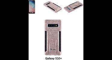 Samsung Roze pasjeshouder Backcover hoesje voor Galaxy S10+ (S10 Plus)
