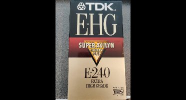 TDK E-HG E-240 extra high grade