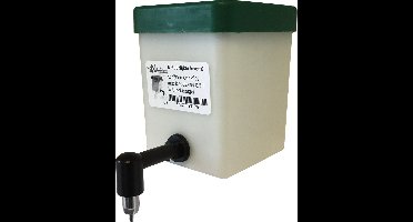 Konijnen drinkfles met deksel 0.5 l - Nippeldrinker met klepdeksel - Drinkfles 0.5 liter