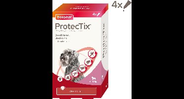 Beaphar ProtecTix Hond Anti Vlo & Teek 4-10 kg - 4 pipetten