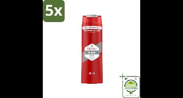 5 x Old Spice - Original - Douchegel 3-in-1 - Reinigt, Verfrist & Verzorgt - 400 ml - Grootverpakking - Douchegel - 3-in-1 - Reinigen - Verfrissen - Verzorgen