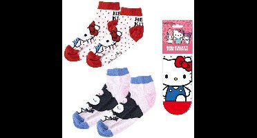 Cerdá Sanrio Socks 2-Pack Hello Kitty Short 36-43 Footwear