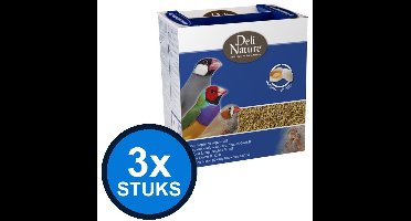 3x Deli Nature Premium Eivoer Tropische Vogels - Vogelvoer