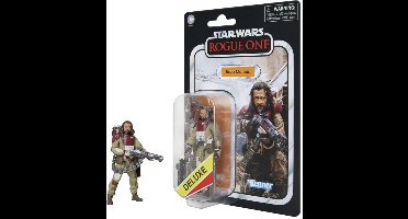 Star Wars The Vintage Collection Baze Malbus uit Rogue One: A Star Wars Story, verzamelactiefiguur van 9,5 cm in luxe-uitvoering