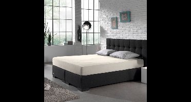 Mörgenn Dubbel Jersey Hoeslaken voor Matrassen - Crème - 160x200-220 cm