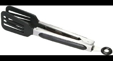 Cookinglife Serveertang - Saladetang - BBQ Tang - BBQ accessoires - Burger flipper - Serving Tongs - Antislip Handgreep Vaatwasserbestendig 26 cm