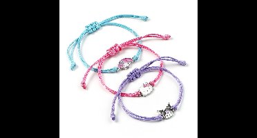The Carat Shop - Hello Kitty - Kuromi en My Melody Vriendschap Armband Set
