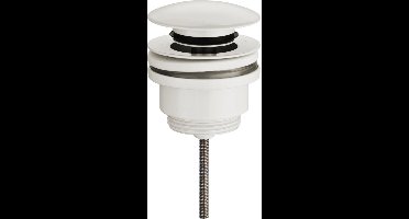 Sanifun Luxe wastafelplug Pabla wit