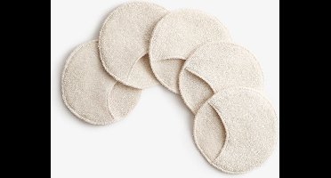 Imse Pocket - Wasbare Make-up reinigingspads - Naturel - Biologisch katoen - Herbruikbare wattenschijfjes - 100% afbreekbaar
