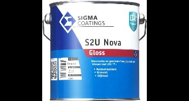 Sigma Contour Aqua Gloss / Sigma Watergedragen Houtlak Hoogglans - 2.5L - RAL 9001 | Crèmewit
