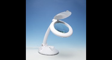 Model Craft Loeplamp - 8098 Lightcraft LED Magnifier Table Lamp with Organiser Base Hobby verlichting