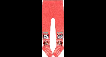 Dikke, koraalkleurige baby gestreepte panty Paw Patrol, OEKO-TEX gecertificeerd 80/86 cm