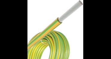 Aardingskabel H07Z1-K 4mm² B2ca groen/geel vertind per rol 100 meter