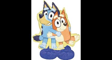 Bluey - Folie ballon XL - Airloonz - 125Cm - Leeg