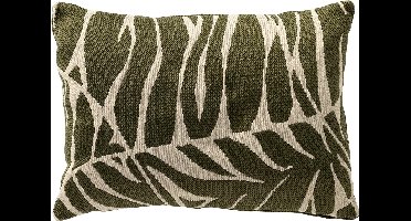 Dutch Decor EDEN - buitenkussen 40x60 cm - waterafstotend en uv-bestendig - Mayfly - groen