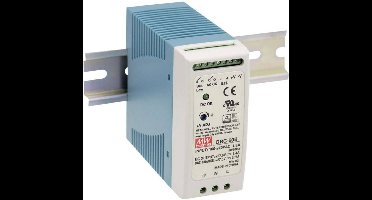 Mean Well DRC-40B DIN-rail netvoeding 27.6 V/DC 0.95 A 40 W Aantal uitgangen: 2 x Inhoud: 1 stuk(s)