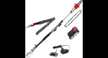 DailySupplies® Telescopische Snoeischaar - Mini Heggenschaar - Takkenschaar - Grijs Wit en Rood