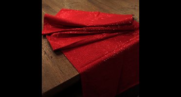 Unique Living | Glamour tafelkleed 150x200cm rood