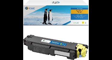 G&G Kyocera TK-5140 Toner cartridge Geel 1 stuk(s) Huismerk / 5000 Pagina's