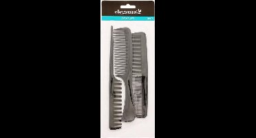 Kammenset 3 delig | Eleganza | Haar verzorging | Kapper | Zwart