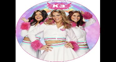 K3 Rond Strandlaken - Dromen - Roze / 150x150 cm