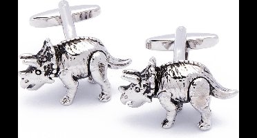 Manchetknopen - Dinosaurus Triceratops