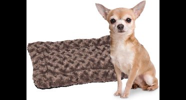 Flamingo Cuddly - Kussen Honden - Kussen Cuddly Plat Rechthoekig Taupe 40,5x25,5x2cm - 1st - 122857 - 1st