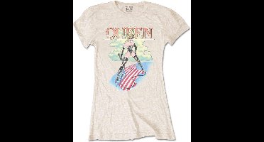 Queen - Mistress Dames T-shirt - L - Creme