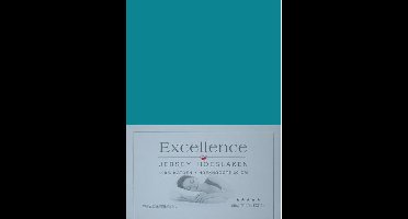 Excellence Jersey Hoeslaken - Eenpersoons - 90/100x210/220 cm - Sea Green