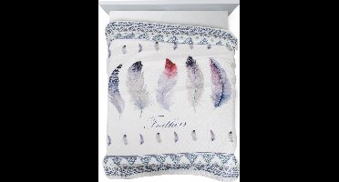 Luxe bed sprei – deken – Brulo – Polyester – 170 x 210 cm
