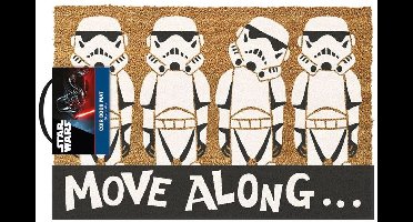 Star Wars Storm Trooper - Move Along Deurmat meerkleurig
