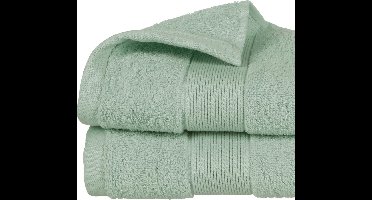 Atmosphera Badhanddoek Towelmaster - mintgroen - luxe - 50 x 90 cm - katoen - 450 grams - badkamer handdoek