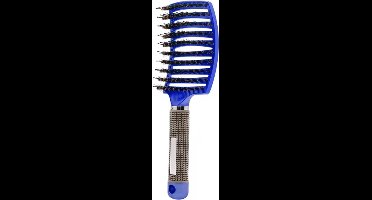 Scoby - Haarborstel - Haar borstel - Anti Klit - Brush - Hairbrush - Haarstyling - Blauw