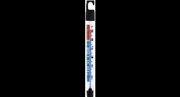 TFA Dostmann koelkast en vriezerthermometer - zwart - kunststof - analoog