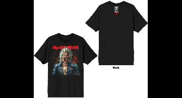 Iron Maiden - Est. 1975 Eddie Scream Portrait Heren T-shirt - 2XL - Zwart