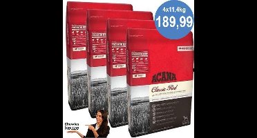 Acana Classics Classic Red hondenvoer 4 x 11,4 kg